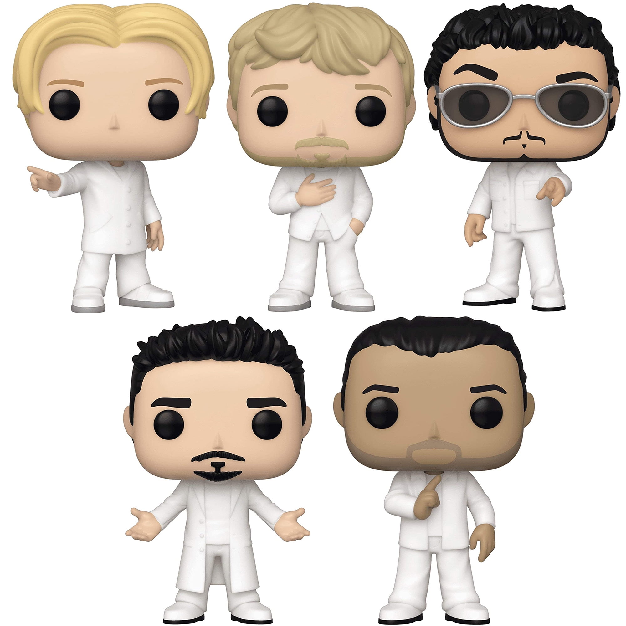 kanal andrageren Uforglemmelig Funko POP! Rocks Backstreet Boys Collectors Set - Nick Carter, Brian  Littrell, Kevin Richardson, AJ McLean, Howie Dorough Vinyl Figures (3.75")  - Walmart.com