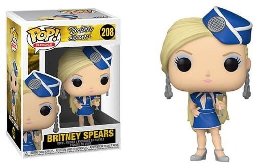 超希少　funko pop ブリトニー・スピアーズ　Walmart限定 Funko POP! Rocks Britney Spears Vinyl Figure [Metallic