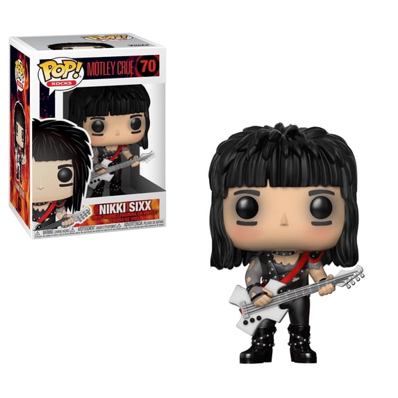 Funko POP! Rocks: S4- Mötley Crüe- Nikki Sixx