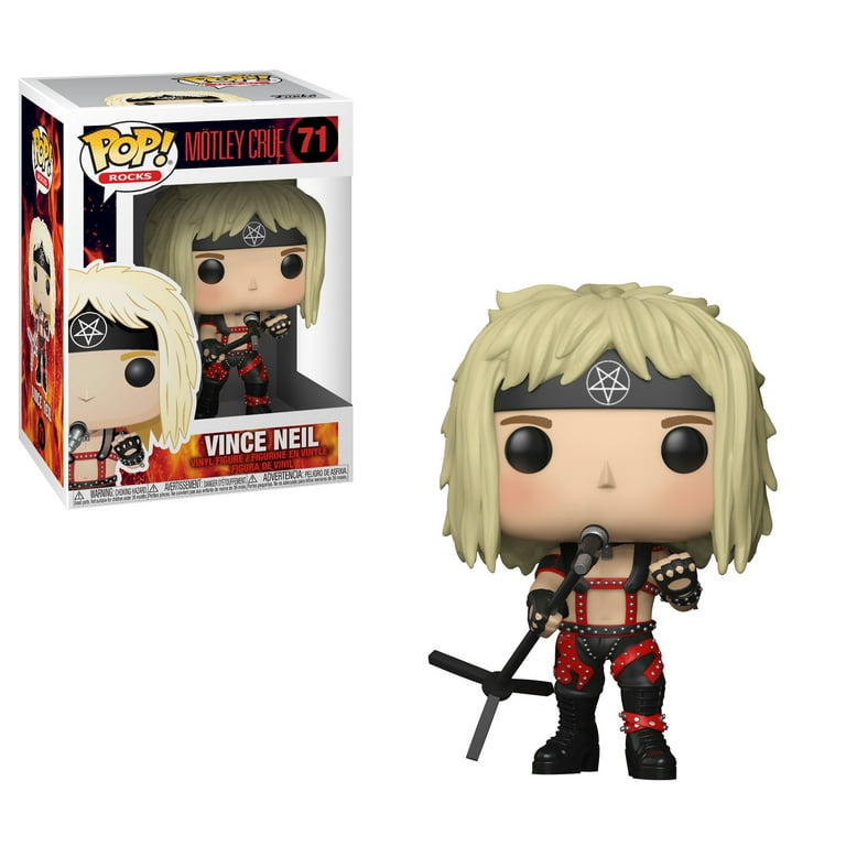 Funko POP? Rocks: S4- Mötley Crüe- Vince Neil - Walmart.com