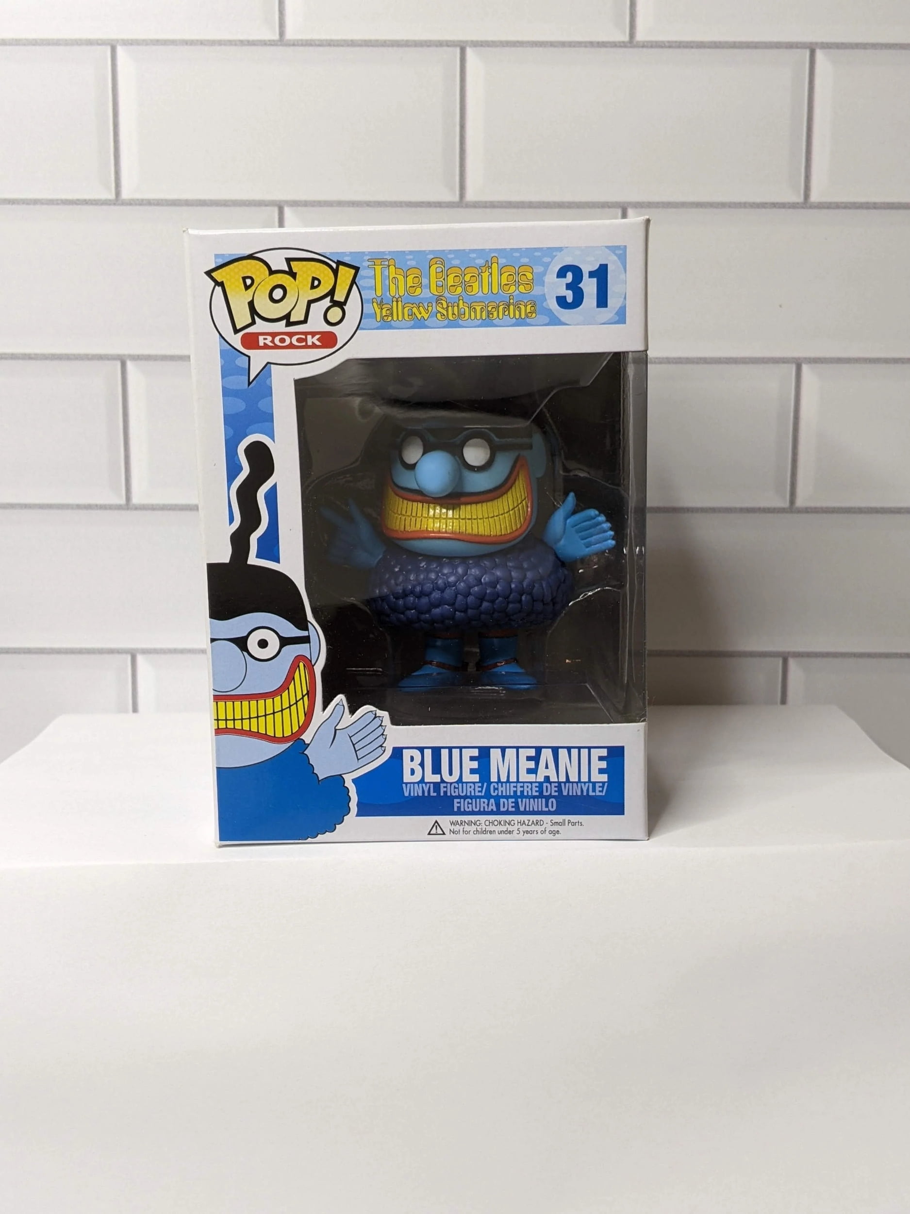 FUNKO POP! Rock ビートルズ　イエローサブマリン　ブルーミニー Rare Beatles Collectibles 2012 Funko Pop! Rocks Yellow