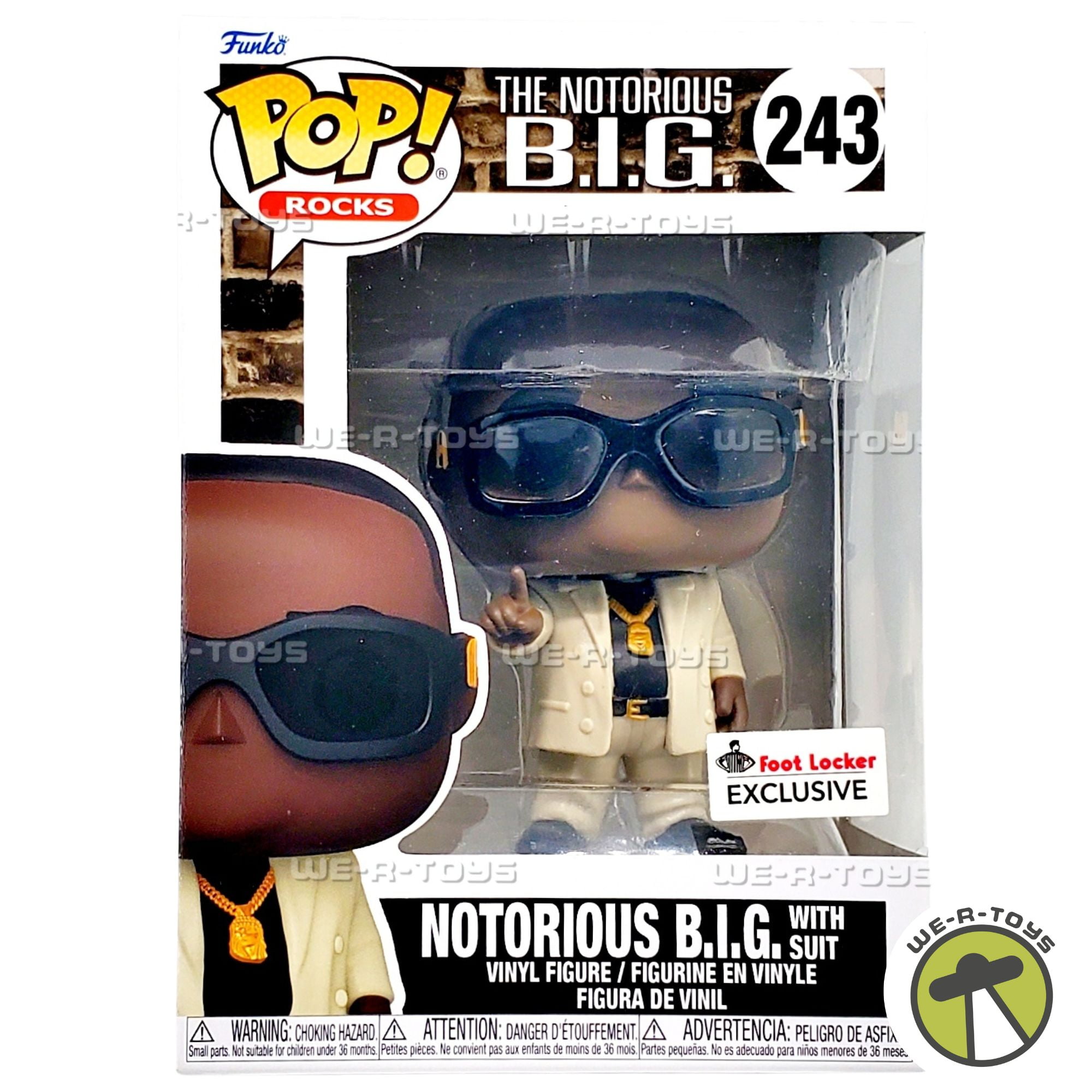 Funko POP Rocks The Notorious B.I.G with Suit 243 Vinyl Figure