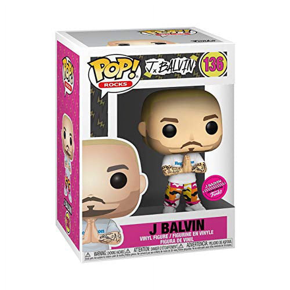Funko POP! Rocks Vinyl Figure - J BALVIN #136 *Exclusive