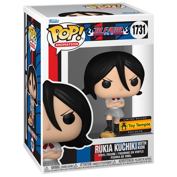 Funko Pop! Animation: Bleach - Rukia Kuchiki with Kon #1731 Toy Temple Exclusive