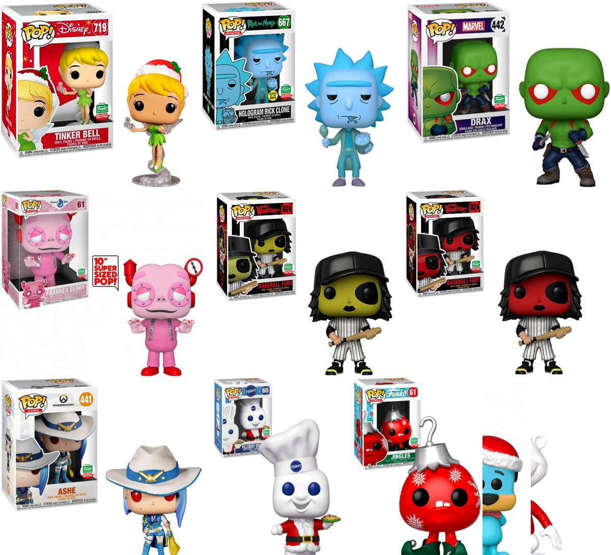 Funko POP! Set of 12 Vinyl Figures - Walmart.com