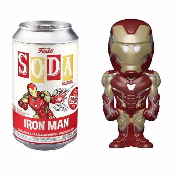 Funko POP! Soda Marvel Comics Iron Man 4.25" Vinyl Figure in a Can