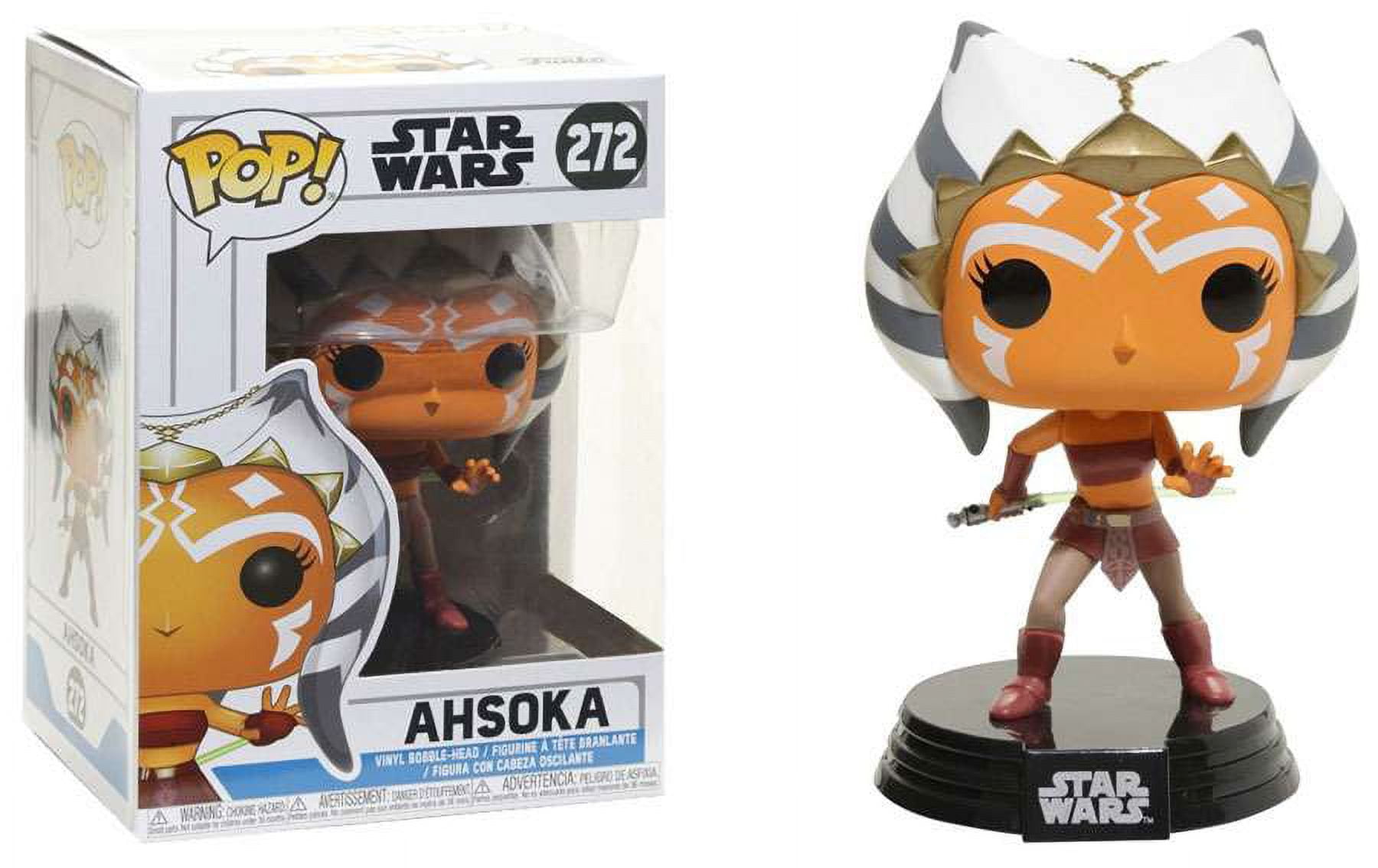 Funko POP! Star Wars Clone Wars Ahsoka Action Pose Vinyl