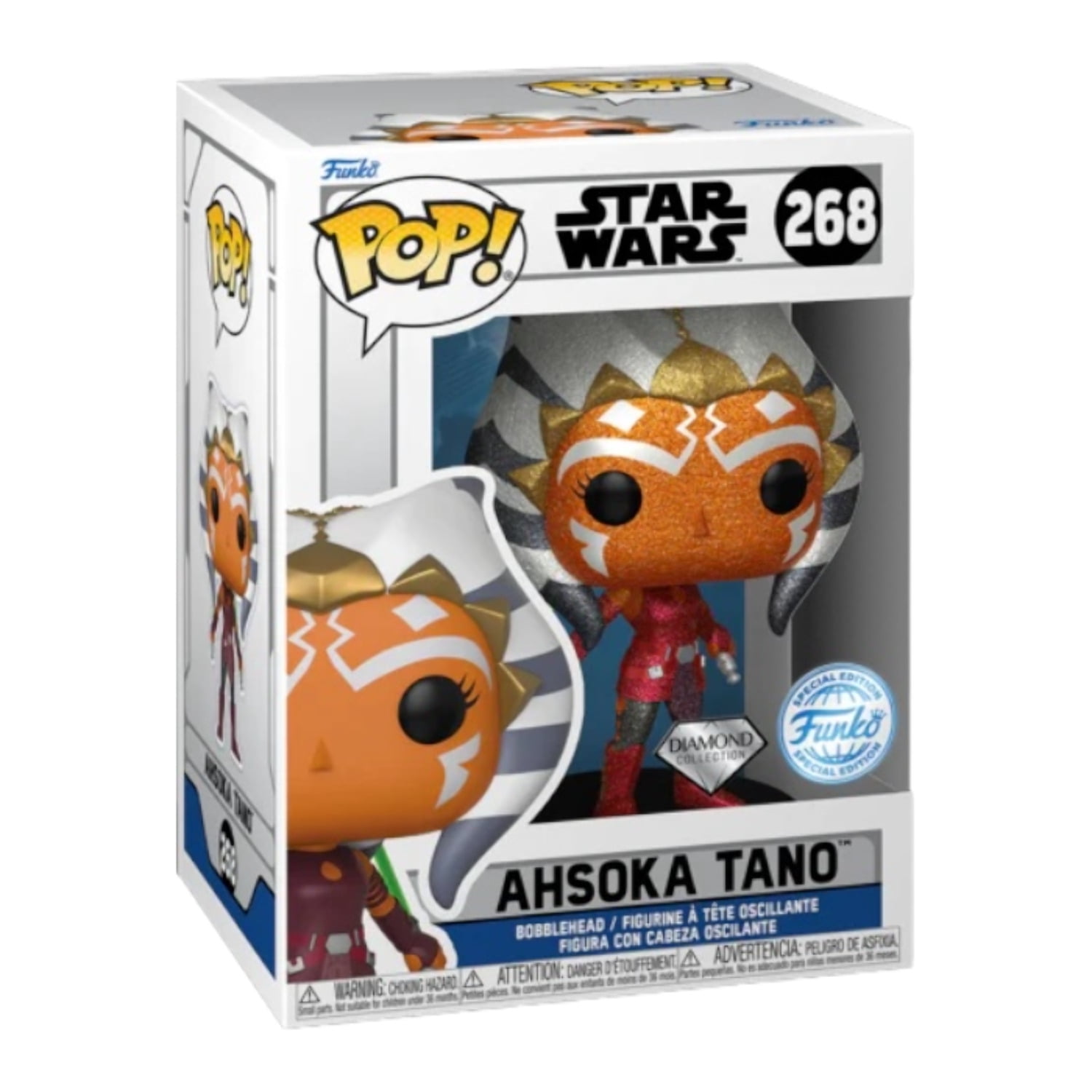 Funko POP! Star Wars Ahsoka Tano Exclusive Diamond Figure