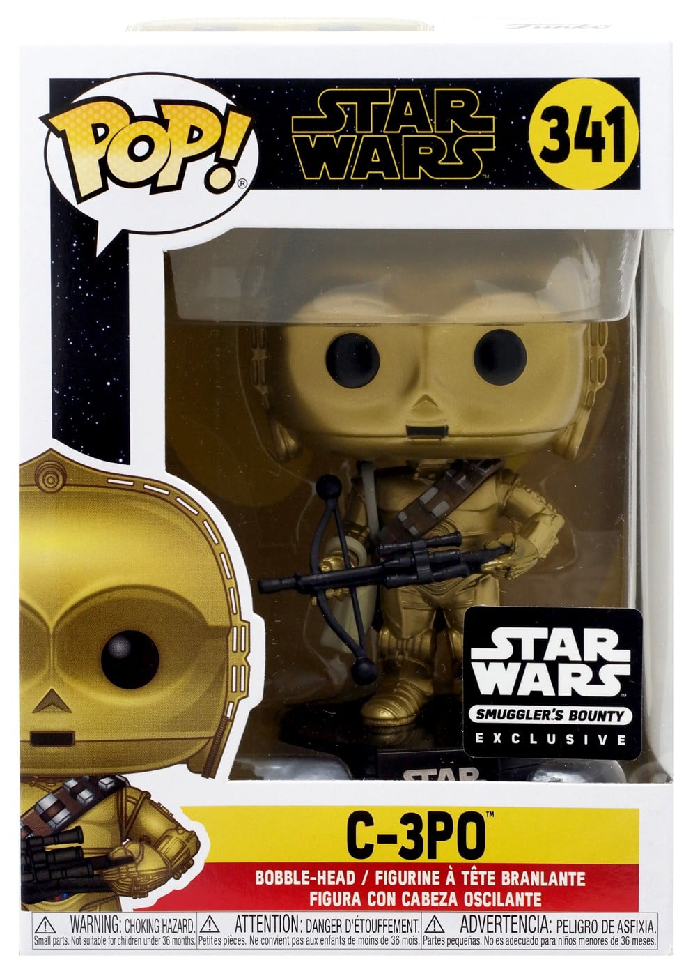 Funko Pop! Television Star Wars C-3PO 360 Exclusivo Original - Moça do Pop  - Funko Pop é aqui!