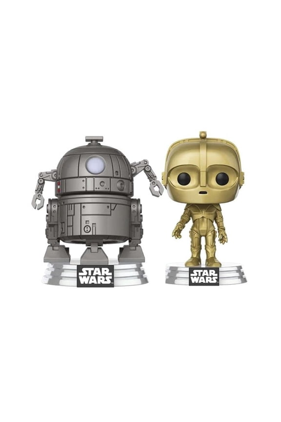 POP! Star Wars C-3PO and R2-D2 Concept Series 2 Pack Bobble Heads Vinyl Figures (Exclusive)