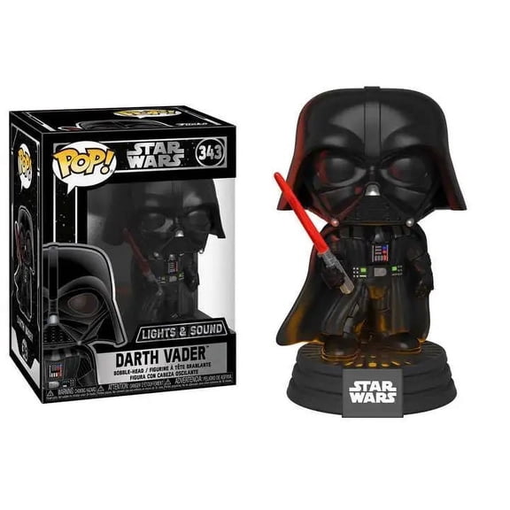 Funko POP! Star Wars Darth Vader Lights & Sound Vinyl Figure #343
