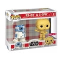 thumbnail image 1 of Funko POP! Star Wars: Disney 100 Retro Reimagined R2-D2 & C-3PO Figures - 2pk, 1 of 1