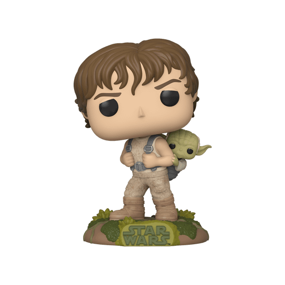 Funko POP! Star Wars: ESB- Training Luke with Yoda