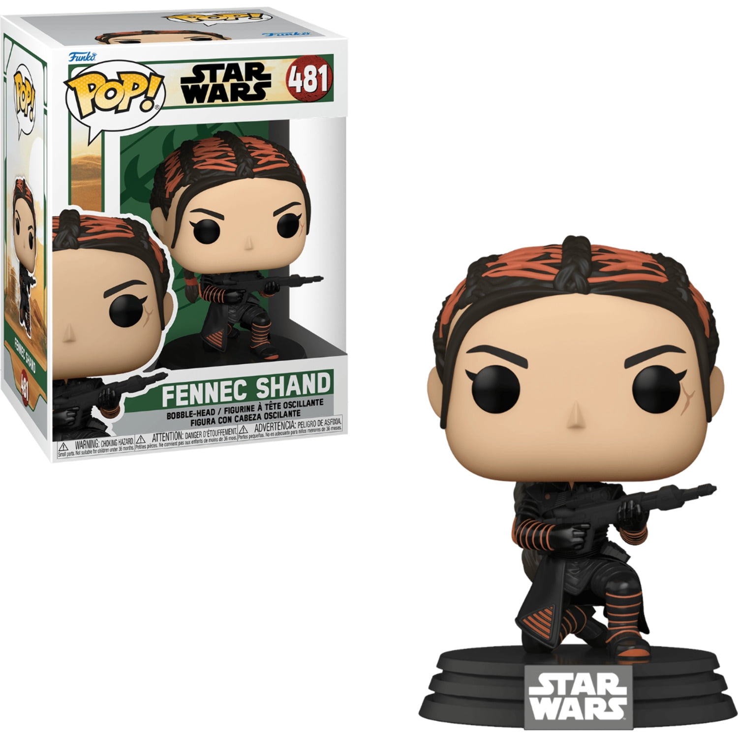 Funko POP! Star Wars: Fennec Shand [Crouching] #481 - Walmart.com