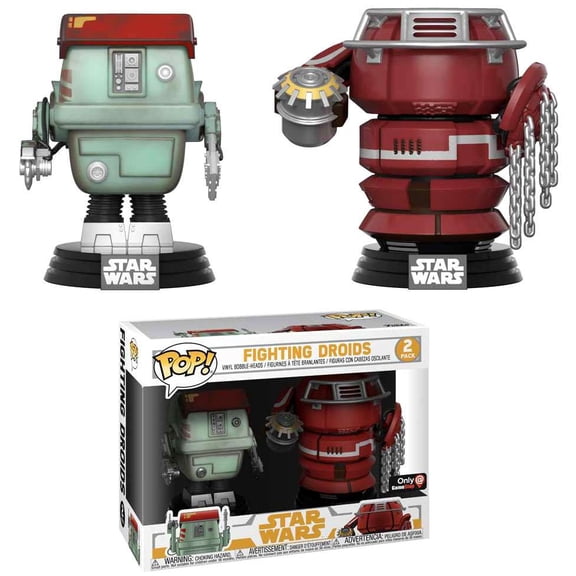 Funko POP! Star Wars Fighting Droids Vinyl Bobble Head 2-Pack