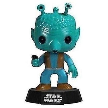 Funko POP! Star Wars Greedo Bobblehead Black Box Small Text, 4-inch