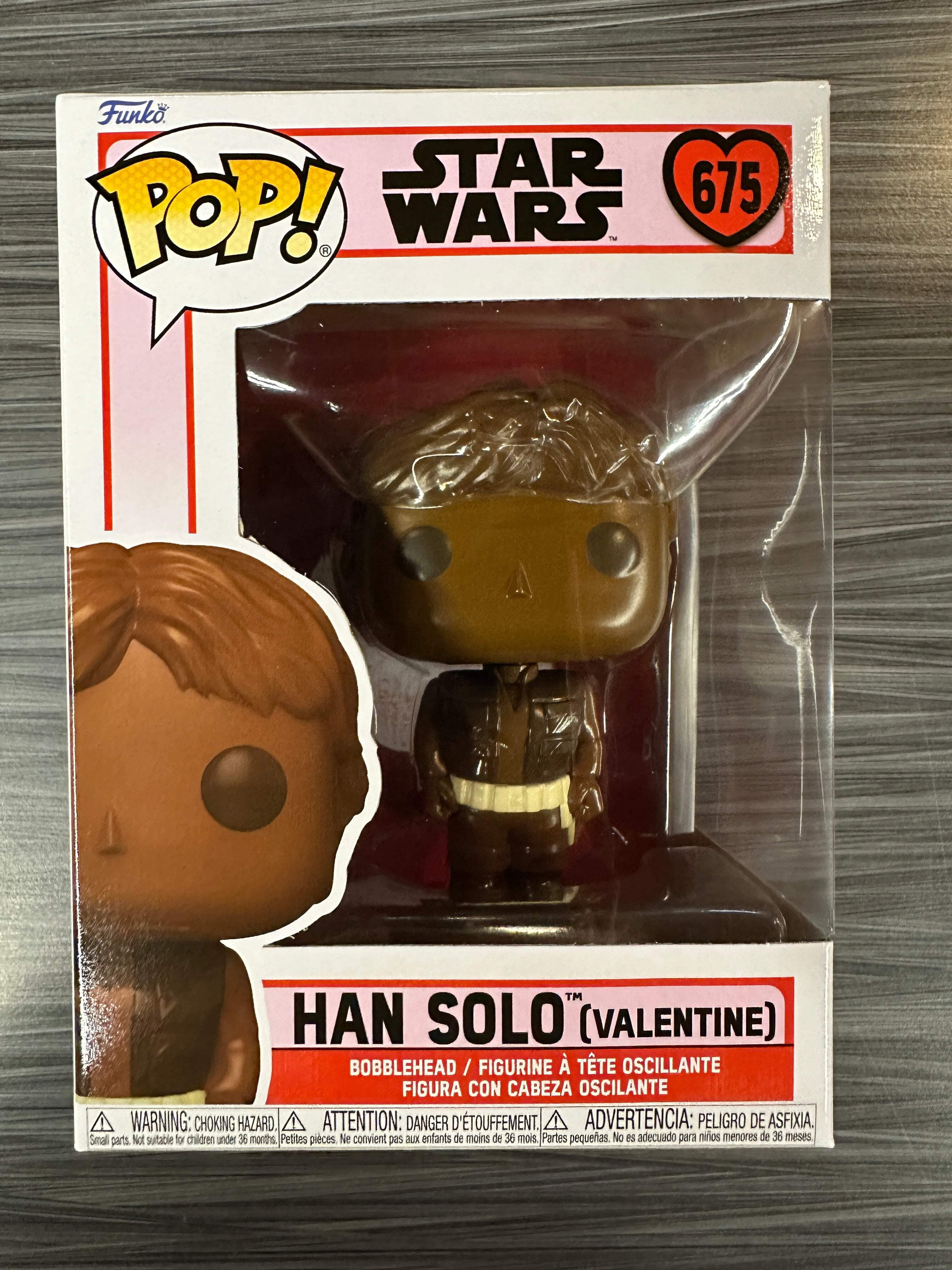 Collectible Funko POP! Star Wars: Han Solo [Valentines Chocolate] #675 ...