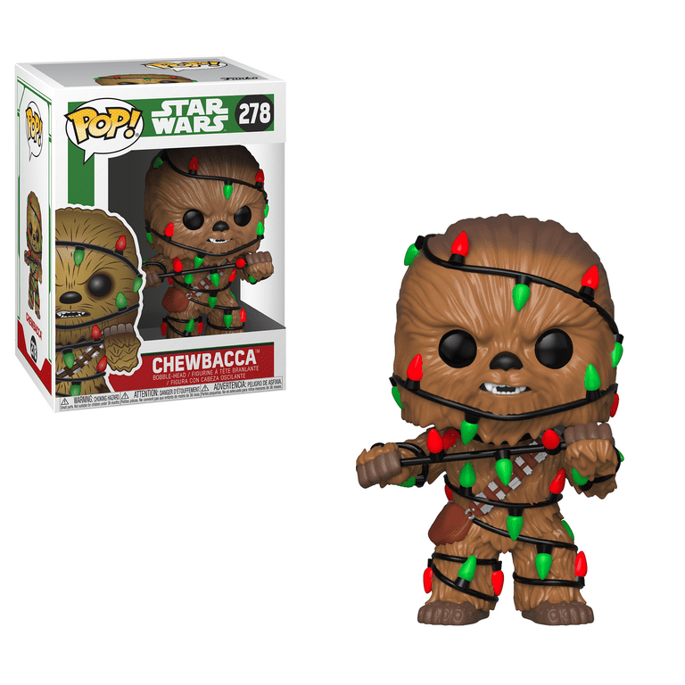 Funko POP! Star Wars Holiday Chewie with Lights Bobblehead