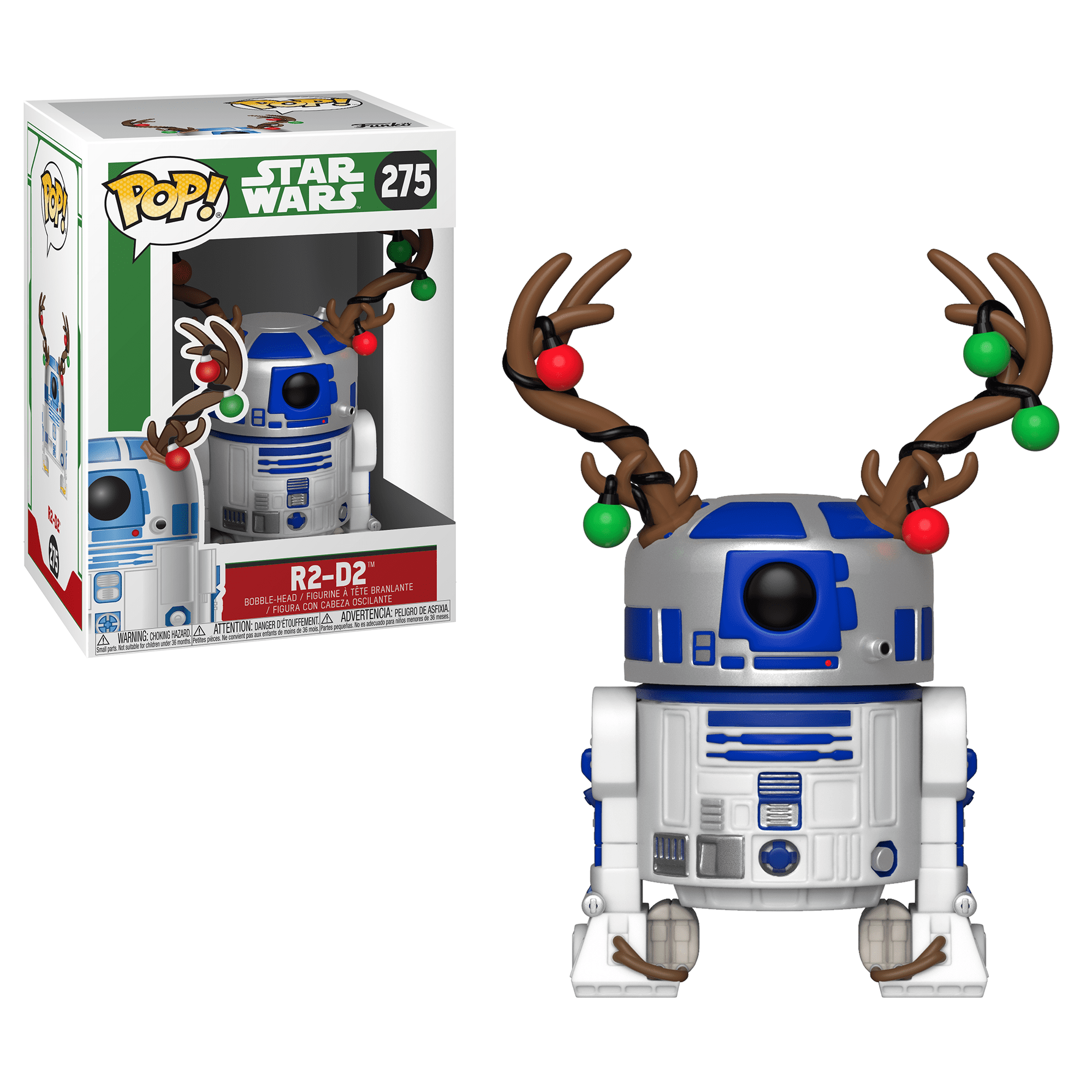 Funko POP! Star Wars: Holiday - R2D2 w/ Antlers