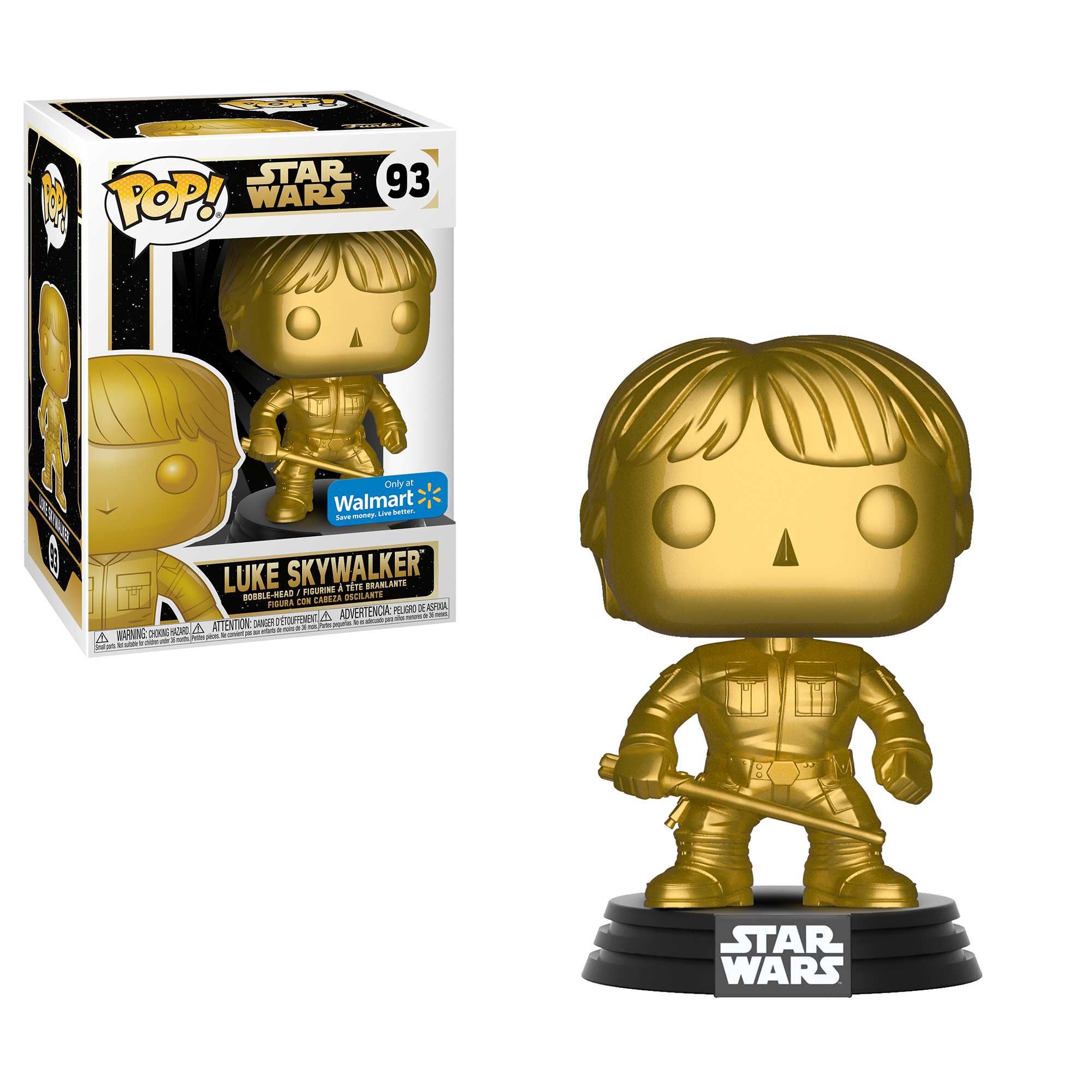 Funko POP! Star Wars: Luke Skywalker (Walmart Exclusive) - image 1 of 2