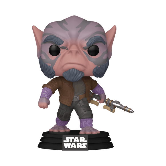 Funko POP! Star Wars: Mandalorian & Grogu - Zeb Orrelios Collectible Vinyl Figure