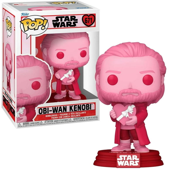 Funko POP! Star Wars Obi-Wan Kenobi Vinyl Figure (Valentine's Day 2024)
