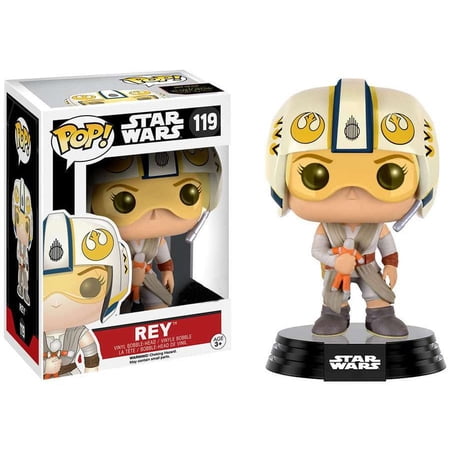 Funko POP Star Wars Rey in X-Wing Helmet 119 Vinyl Bobble Head Figure