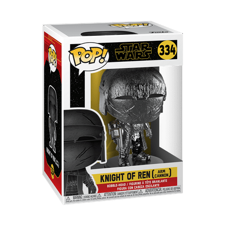 Funko - POP! Star Wars: The Rise of Skywalker - Knight Of Ren (Cannon) - Hematite Chrome