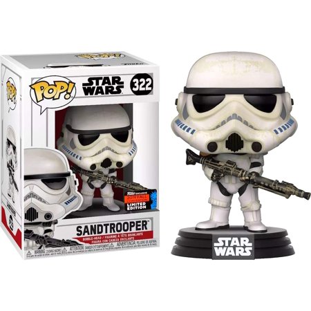 Star Wars Funko Pop #322 Sandtrooper 2019 FALL Limited Edition NYCC
