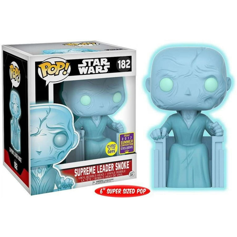 SF・ファンタジー・ホラー POP! STAR WARS SUPREME LEADER SNOKE 182 Funko POP! Star Wars Supreme Leader Snoke Vinyl Bobble Head