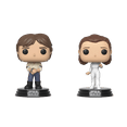 thumbnail image 1 of Funko POP! Star Wars: The Empire Strikes Back - 2PK Han & Leia, 1 of 2