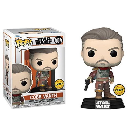 Funko POP! Star Wars The Mandalorian CHASE Cobb Vanth #484 [Marshal, No Helmet]