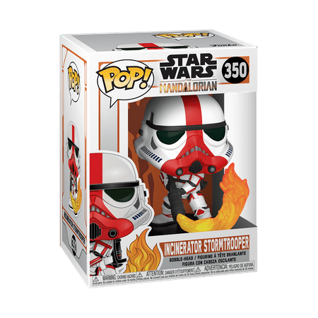 Funko POP Star Wars The Mandalorian Incinerator Stormtrooper Bobblehead