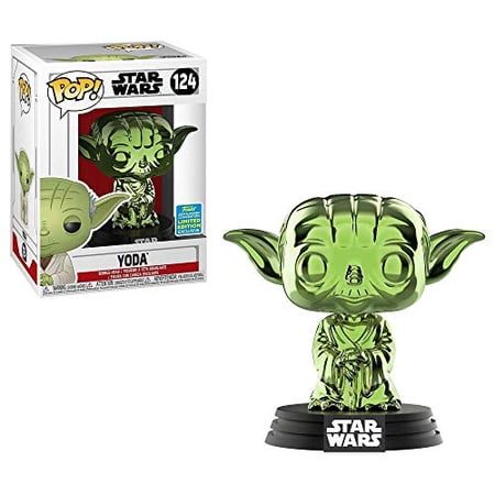 Funko Pop!: Star Wars - Yoda [Green Chrome] [SDCC 2019]