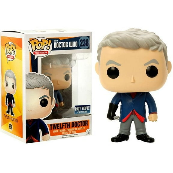 Funko POP TV: Doctor Who Twelfth Doctor With Spoon Hot Topic Exclusive #238 Figure
