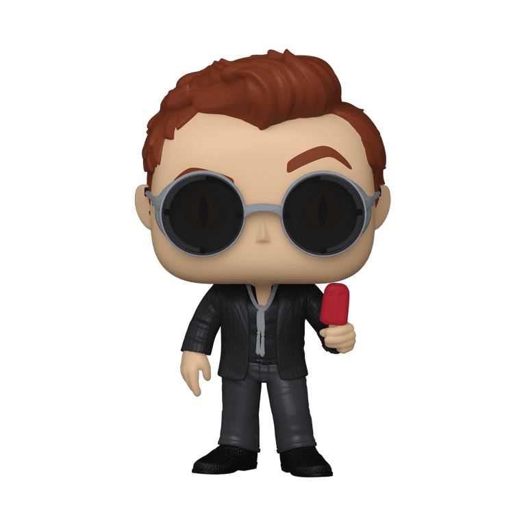 【Funko】Good Omens グッドオーメンズ CHASE版 Funko POP! TV: Good Omens - Crowley with Apple with Chase