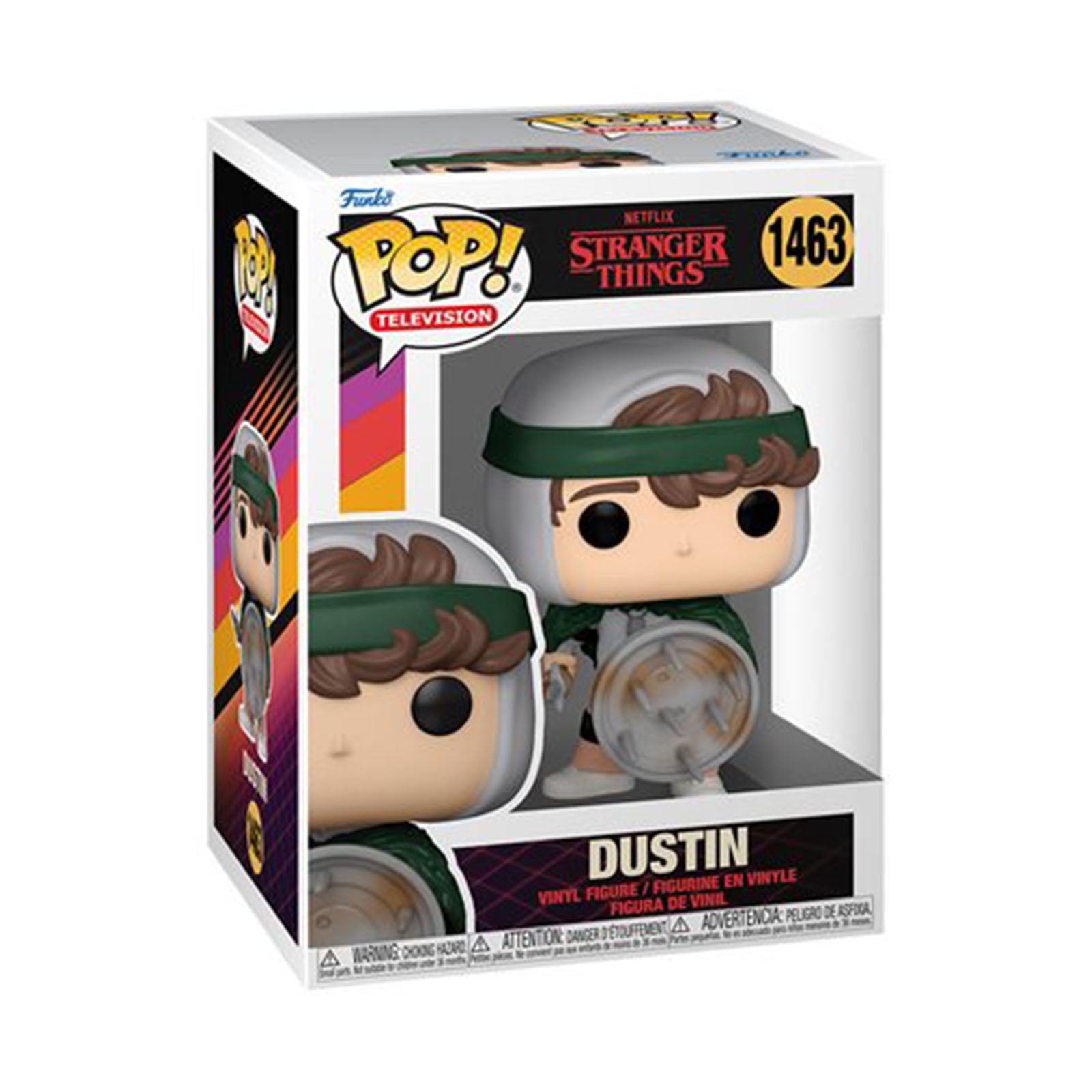ストレンジャーシングス Funko pop #549 Dustin 新品未開封 Funko POP! Animation: ST S4- Hunter Dustin with Shield, Licensed