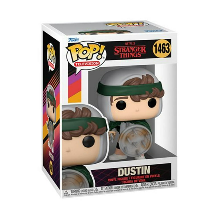 Funko POP! Animation: ST S4- Hunter Dustin with Shield, Licensed