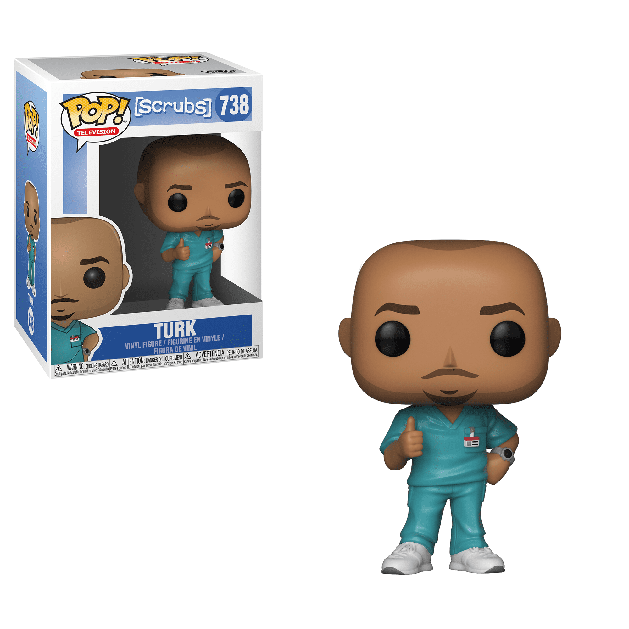 Funko POP! TV: Scrubs - Turk - Walmart.com