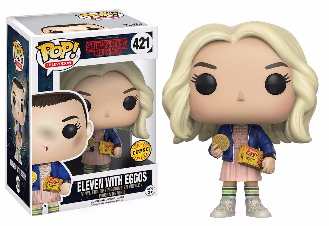 Funko POP TV Stranger Things Eleven in Wig w Eggos Chase
