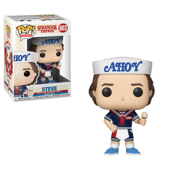 Funko POP! TV Stranger Things: Steve with Hat and Ice Cream, Vinyl Figure