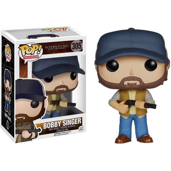 Funko POP TV Supernatural - Bobby Singer #305 Action Figure