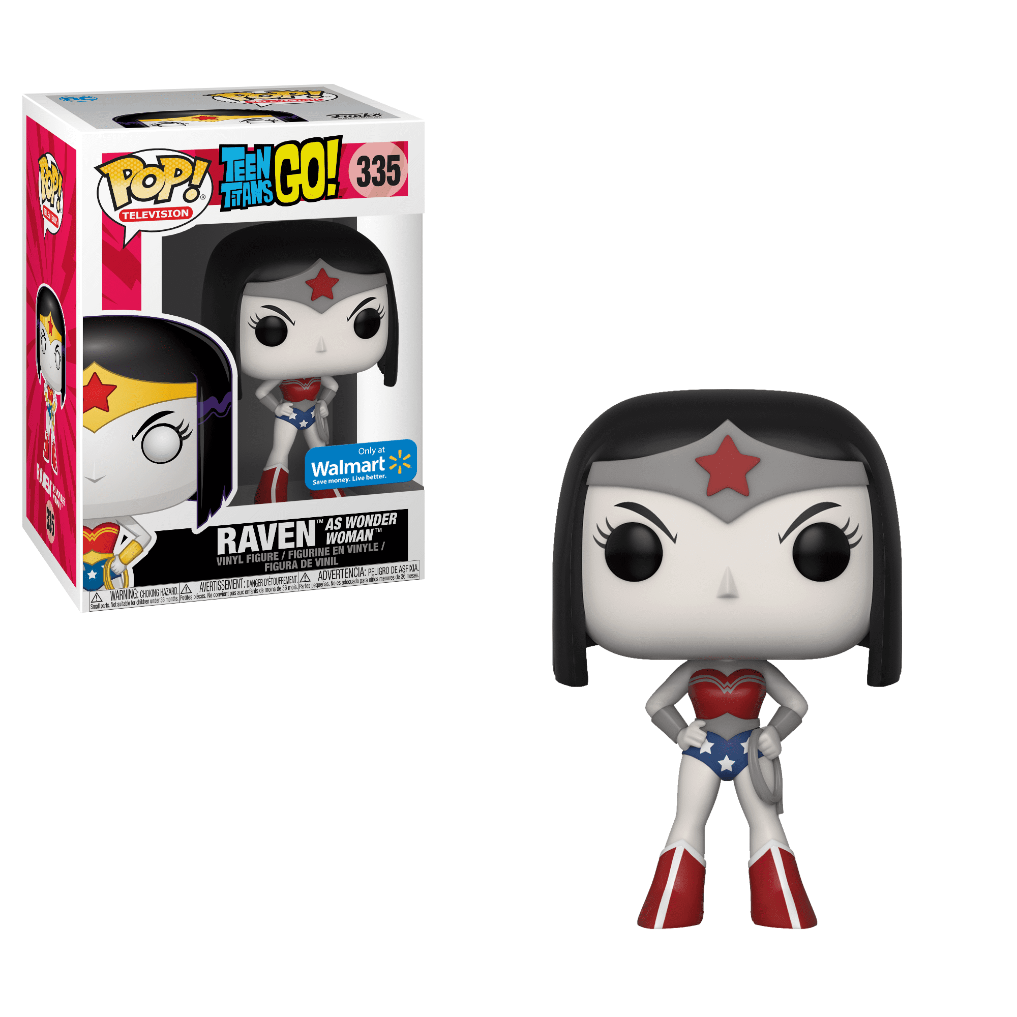 Funko POP Teen Titans GO! The Night Begins To Shine - Raven Vinyl Figure, 3.75 Inches, Collectible