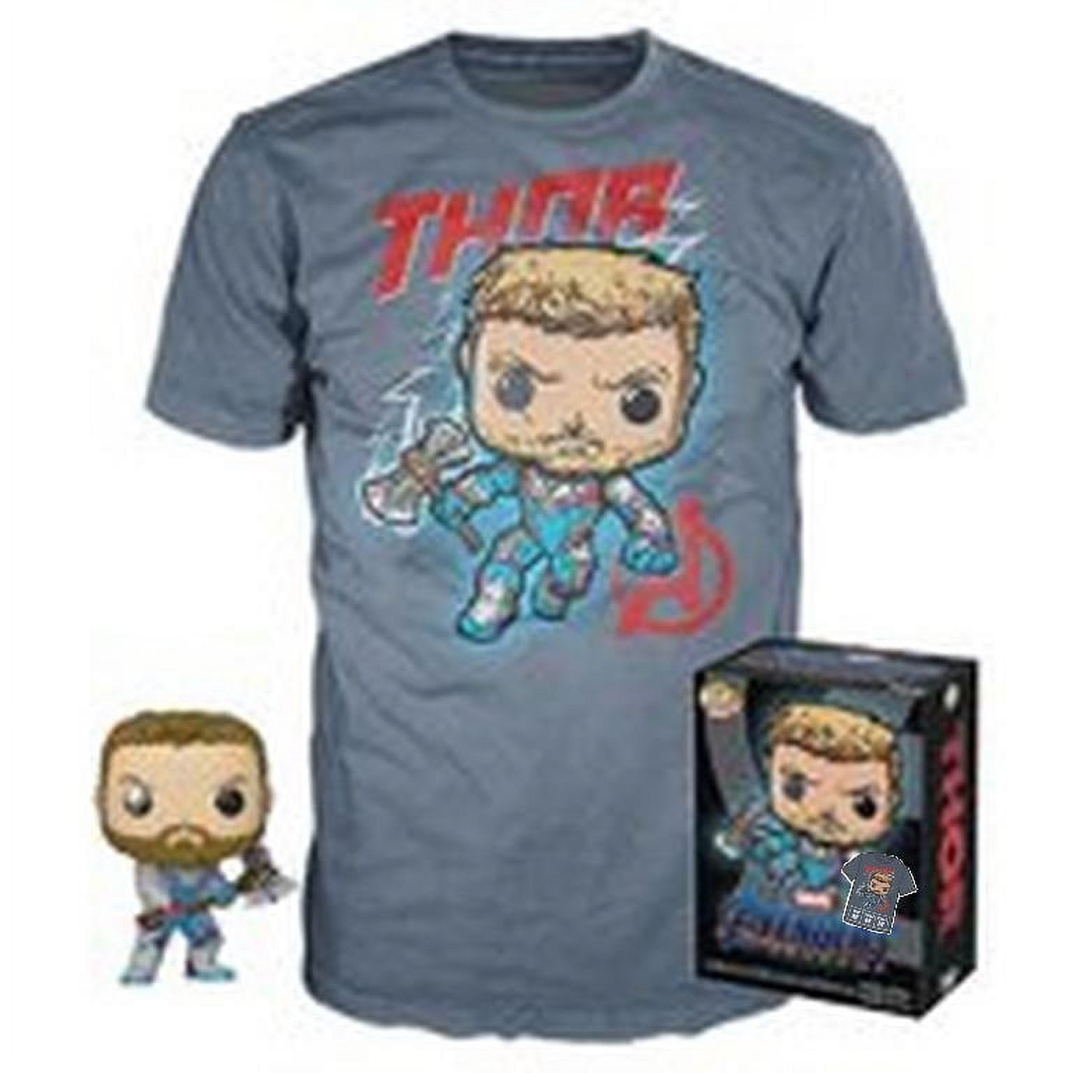 Funko POP Tee Marvel Avengers Endgame Thor GameStop