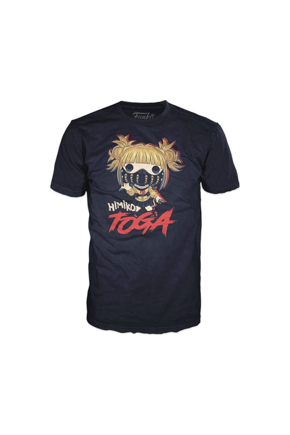 Funko POP! Tees: My Hero Academia Himiko Toga Tee, Black, Large