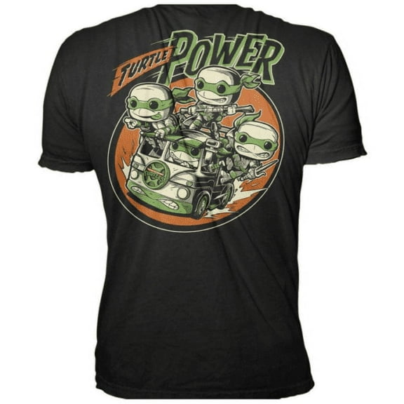 Funko POP! Tees: TMNT Teenage Mutant Ninja Turtles Boxed Short Sleeve T-Shirt, L