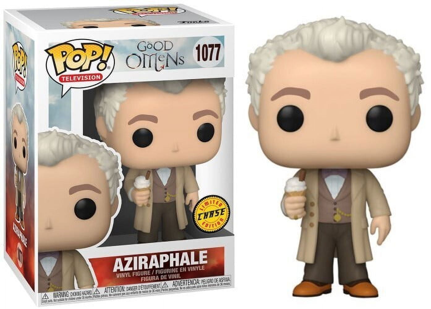 Funko POP! Good Omens CHASE TV Series Aziraphale #1077 with