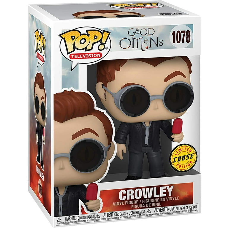 Funko POP! Good Omens CHASE Crowley #1078 TV Show Characters