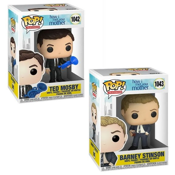 Funko POP! Television - How I Met Your Mother Vinyl Figures - SET OF 2 (Ted & Barney)