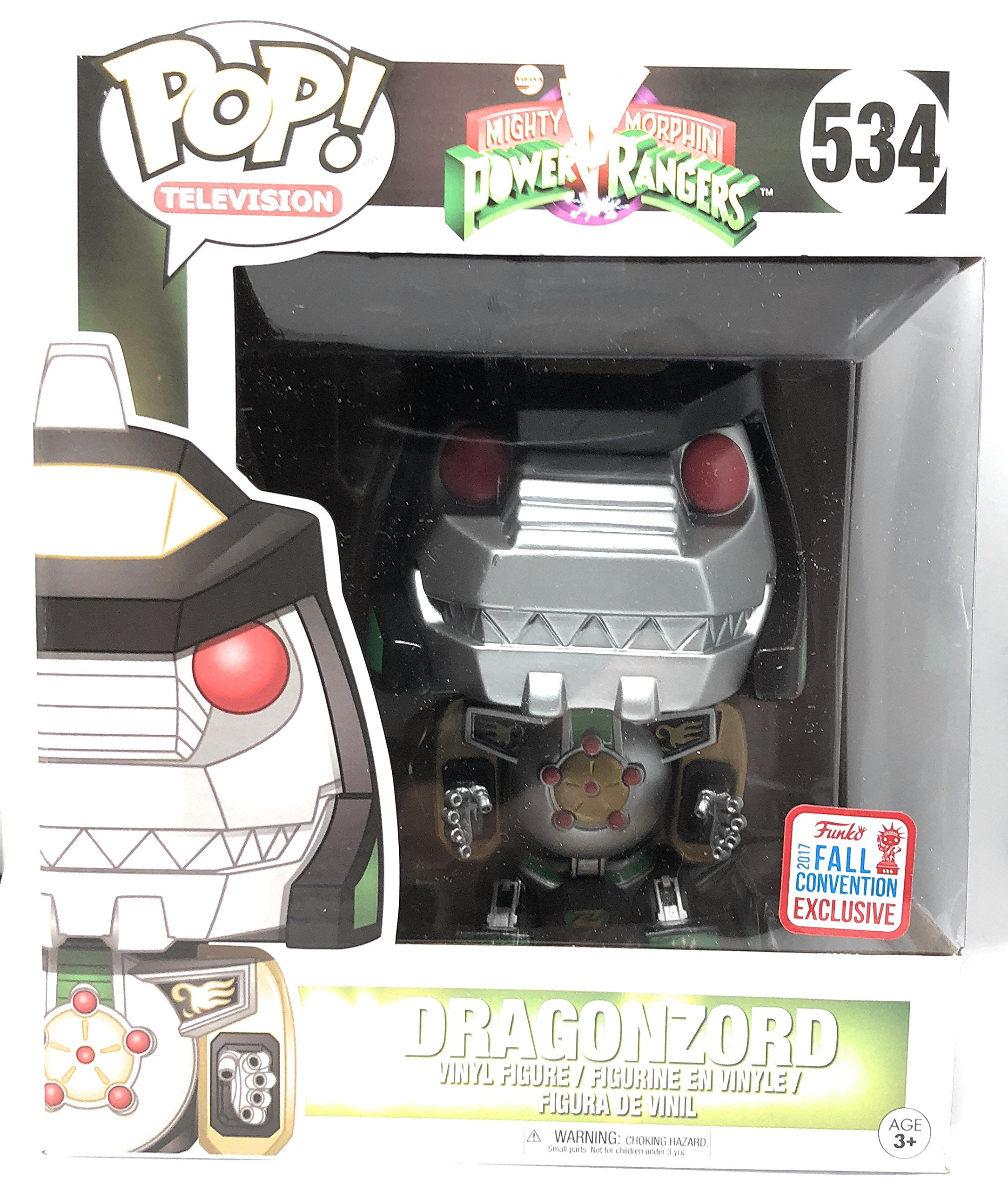 Funko POP! Television Mighty Morphin Power Rangers 6 Inch Dragonzord #534 Exclusive